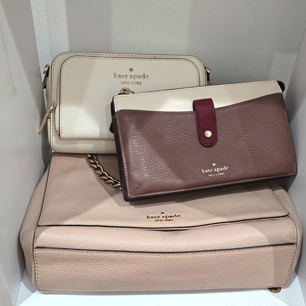 3 Kate Spade bags